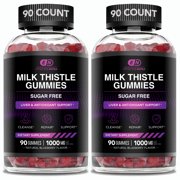 Effective Nutra Milk Thistle Gummies 1000mg, Sugar Free (90 Count)