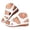 White, variant on Dakaela Low Wedge Sandals for Women Comfortable Arch Support Orthopedic Summer Beach Dressy Walking Shoes with Hook and Loop Size 6.5