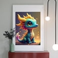 thumbnail image 2 of Diamond Art Kit for Adults, Cute Dragon Colorful Print No.48 Diamond Painting for Adults Beginners, 5D DIY Diamond Art Painting Kits, Colorful Diamond Painting Craft for Home Decor 12x16, 2 of 7