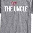 thumbnail image 3 of Instant Message - The Fun Uncle - Men's Short Sleeve Graphic T-Shirt, 3 of 6