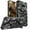 Black, variant on CCSmall Camouflage Case for Apple iPhone 15 Pro Max with Metal Kickstand, Camo Phone Cover Built-in 360° Rotate Ring Stand Case for iPhone 15 Pro Max MC Army Green