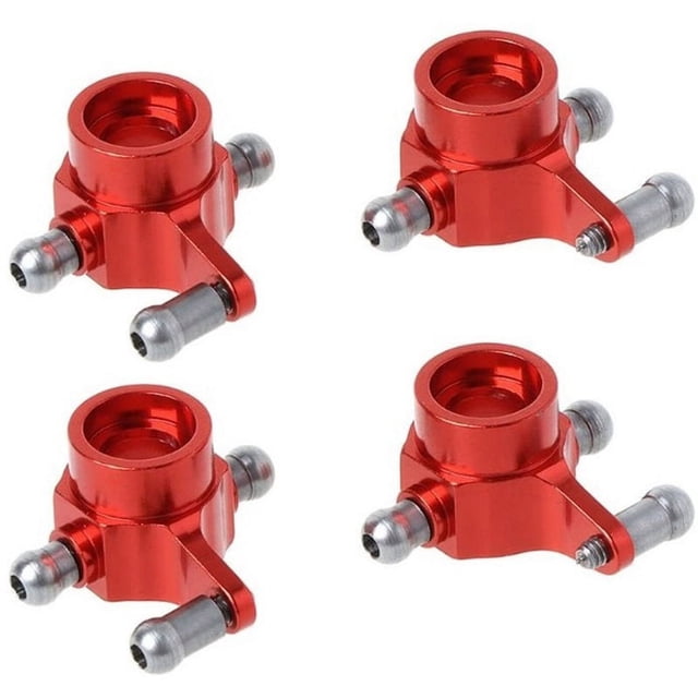 Copa de Dirección Trasera de Piezas de Metal Mejoradas de 4 Piezas para P929 P939 K969 K979 K989 K999 Rojo
