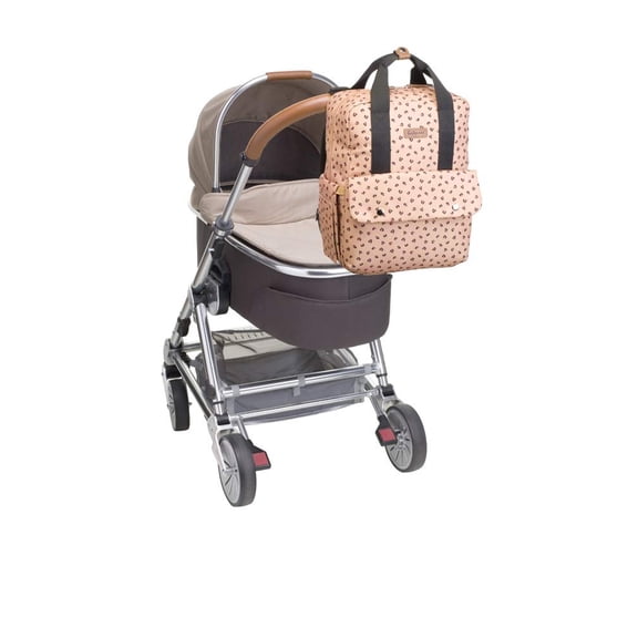 Babymel Georgi ECO Convertible Diaper Bag Backpack in Leopard