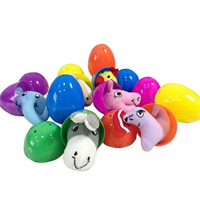 opening toy eggs