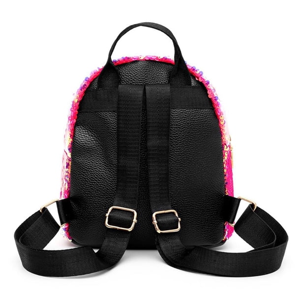 Bolsa Mochila de viaje Bling Mujeres Niños Lentejuelas Chica Imprimir Mochilas Mochilas escolares Mochila Sywqhk Para Estrenar