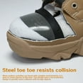 thumbnail image 6 of SKIUHS Men's Safety Work Boots – Steel Toe, Oil/Slip Resistant, Waterproof for Industrial Protection, 6 of 8