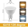 thumbnail image 1 of Bombilla Led GU10 MR16, foco de iluminación interior, decoración del hogar, 12 piezas, AC220V, AC110V, 100-240V, GU5.3, 1 of 4