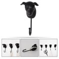 thumbnail image 4 of KAKOWELY Gancho para ropa con diseño de cachorro, gancho de pared para el hogar, gancho de hierro, estilo aleatorio, 4 of 5