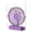 C, variant on Ultra-Slim Desk Fan, Outdoor Portable Folding Card Fan, Portable Personal Fan, Unique Transparent Design, Rechargeable USB Fan for Travel Office Bedroom