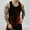 Coffee, variant on WAVSUF Summer Sports Tank Tops for Mens Quick Dry Vest Muscle Gym Undershirts Tank Fashionable Solid Color Round Neck Sleeveles Pullover Coffee Size S