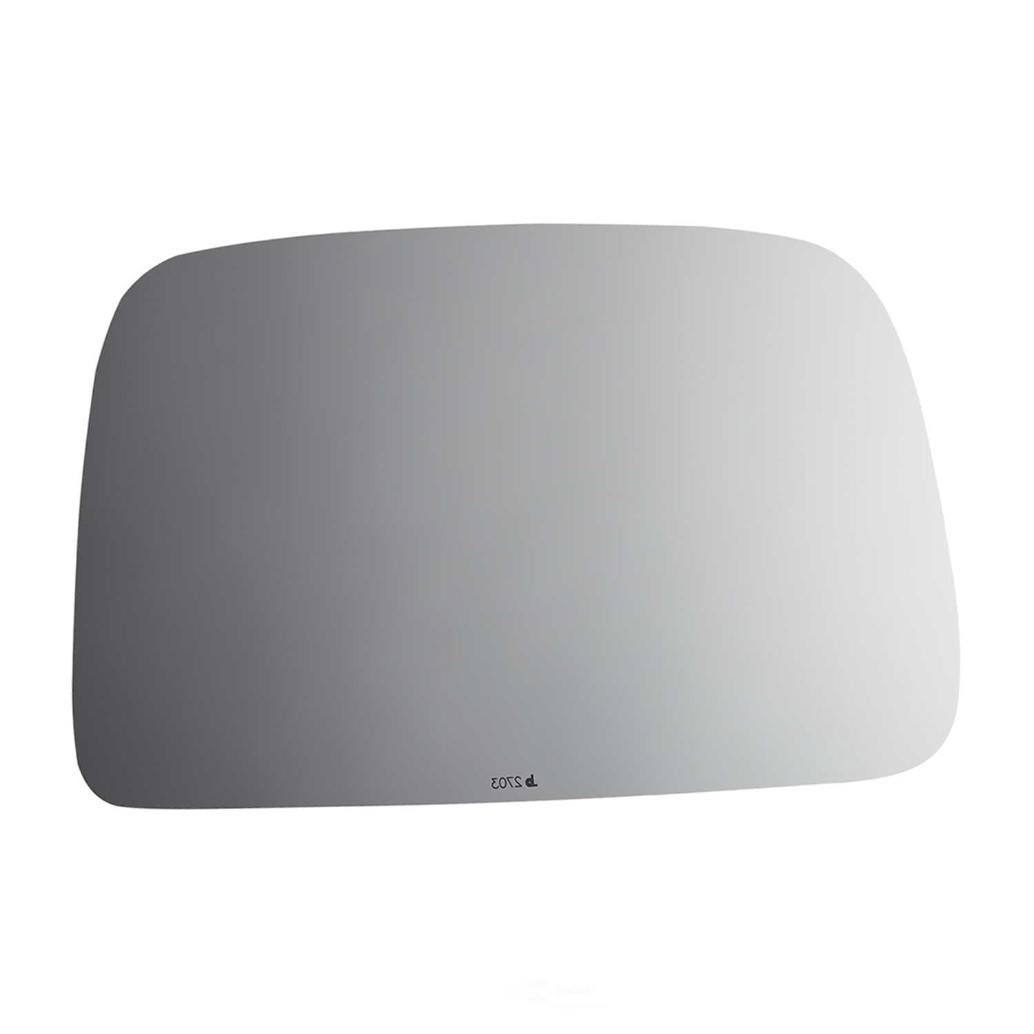 Burco Side View Mirror Replacement Glass - Clear Glass - 2703