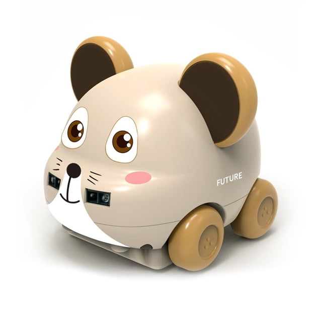 Mini Coche De Animales De Dibujos Animados Con Música Ligera, Control Manual De Inducción, Siguiendo El Modelo Eléctrico, Sensor De Gestos, Coche De Pista Bonito, Juguetes Para Niños Sweethay FN003092-00