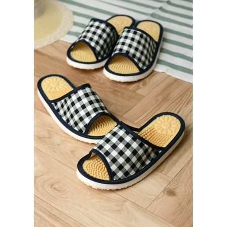 

JNE Indoor Open Toe Non-Slip Acupressure Reflexology Massage Slippers
