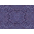 thumbnail image 1 of Ahgly Company Machine Washable Indoor Rectangle Transitional Dark Purple Area Rugs, 8' x 10', 1 of 7