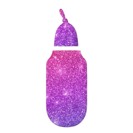 

Lukts Purple Glitter Cap Hat for Men/Women Unstructured/Cotton
