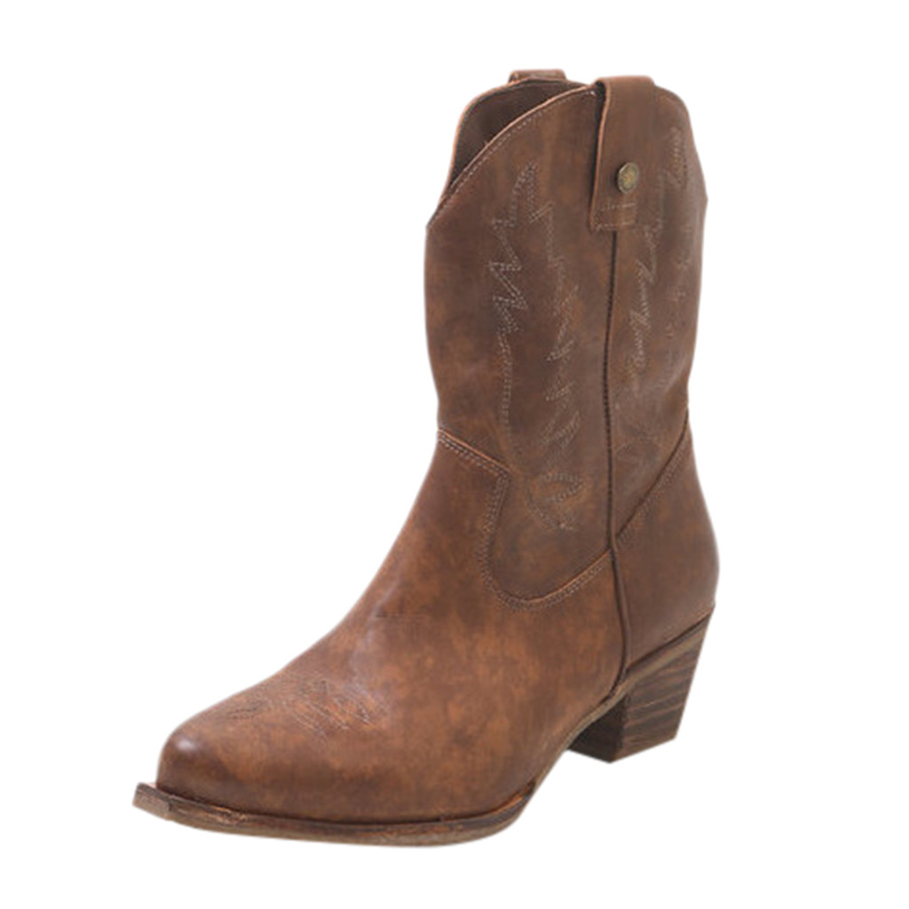 low womens cowboy boots