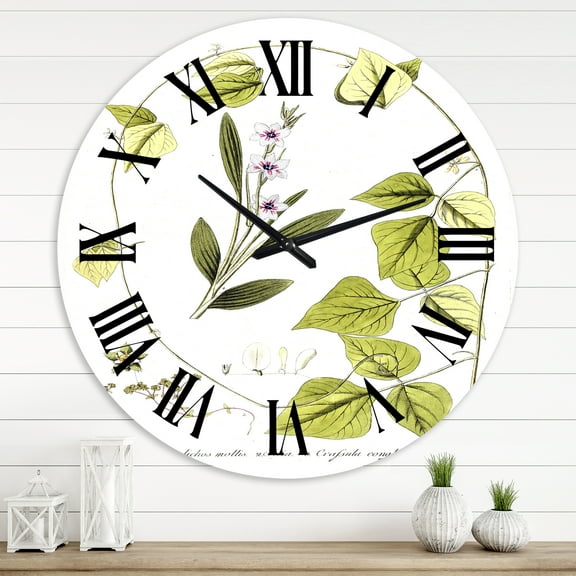 Designart 1 in Quartz Traditional Wall Clock