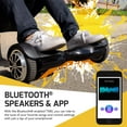thumbnail image 3 of SWAGTRON Swagboard Vibe Hoverboard with Bluetooth Speakers - Self Balancing Scooter with LED Lights, 3 of 8