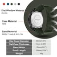 thumbnail image 7 of Findtime Military Watches for Men Digital Tactical Sports Compass Pedometer Calorie Step Counter Watch Waterproof Stopwatch Pacer Running Watch Alarm Electronic Nylon Strap, 7 of 7