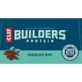 thumbnail image 2 of CLIF BUILDERS Protein Bars - Chocolatey Mint - 20g Plant Based Protein - Gluten Free - Non-GMO - Low Glycemic - No Artificial Sweeteners - 2.4 oz. (12 Pack), 2 of 24