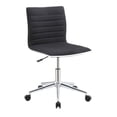 thumbnail image 1 of Scranton & Co Sleek Adjustable Office Chair in Black and Chrome, 1 of 2