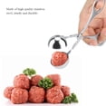 thumbnail image 6 of Good Performance Meatball Maker, Non-Stick Stainless Steel Tongs with Rounded   Edges for Safe and Efficient Kitchen Use, 6 of 8