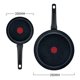 thumbnail image 2 of Sartenes Black Force 20 y 28 Cms Tfal Black Force G2819082 Inducción T-fal G2819082, 2 of 2