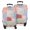 Pioneer Flower Floral-1, variant on Pioneer Flower Floral Print Pattern Luggage Cover Fashion Suitcase Cover Baggage Covers Fit 25-28 Inch Luggage (Go Travel)