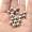 8mm-30pcs, variant on Round Ball Space Beads 3/4/5/6/8mm Bracelets Loose Charm Bead for DIY Necklaces -4.5mm-100pcs