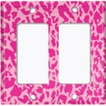 thumbnail image 6 of Metal Light Switch Plate Outlet Cover (Pink Leopard LEO001), 6 of 13