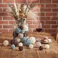 thumbnail image 3 of BlinkL Brown Valentine's Day Wicker Decorative Balls 36 Count, 3 of 6