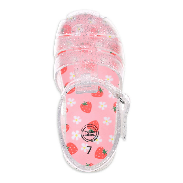 Old Navy, Shoes, Old Navy Girls Pink Scented Jelly Shoes Size 4