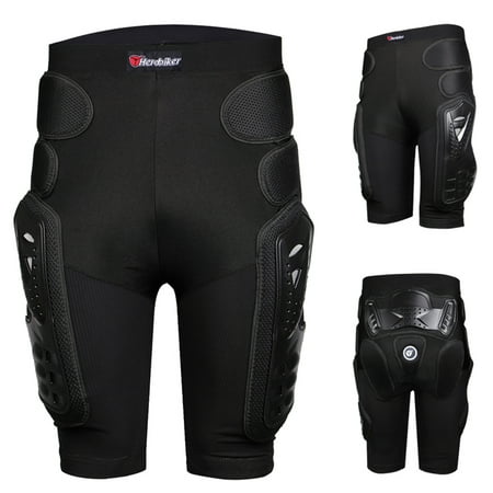 Men's Heavy Duty Body Protective Shorts Motorcycle Bicycle Ski Armour