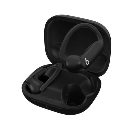 Beats Powerbeats Pro 2 - Wireless Noise Cancelling Workout Earbuds with Secure- Fit Earhooks, Up to 45-Hour Battery with Charging Case, Sweat & Water Resistant, Heart Rate Monitoring - Jet Black