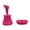 Rose Red, variant on Manual Drain Tool, Sink Plunger with Ergonomic Handle for Bathroom Shower Drain and Pipe