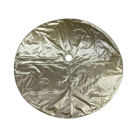 72" Champagne Metallic Tree Skirt
