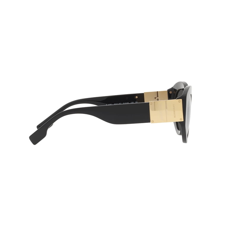Burberry BE 4361 Plastic Womens Cat Eye Sunglasses Black  display picture 1