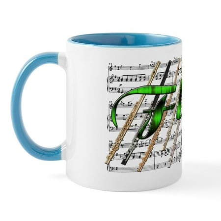 

CafePress - Flute Mug - 11 oz Ceramic Mug - Novelty Coffee Tea Cup
