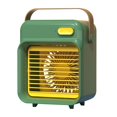 thumbnail image 2 of Humidificador enfriador de aire personal 3 niveles de enfriamiento Ventidor de escritorio de ventidor enfriado por evaporación, alimentado Verde Sunnimix Aire acondicionado casero, 2 of 8