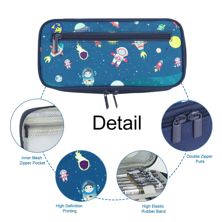 Blossom Stylish And Handy Pen Holder And Pencil Case For Kids And Adults  With Smooth Zipper, Pouch Desk Stationery Organizer Item For School &  College - Unicorn 
