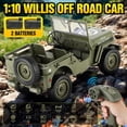 thumbnail image 3 of SUV Militar RC toylefun Escala 1/10 4WD Todoterreno con Winche, 3 of 9