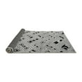 thumbnail image 2 of Ahgly Company Indoor Square Solid Gray Modern Area Rugs, 5' Square, 2 of 4