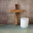 thumbnail image 1 of Cruz de Madera de Olivo Simple de 6" de Jerusalén, 1 of 3