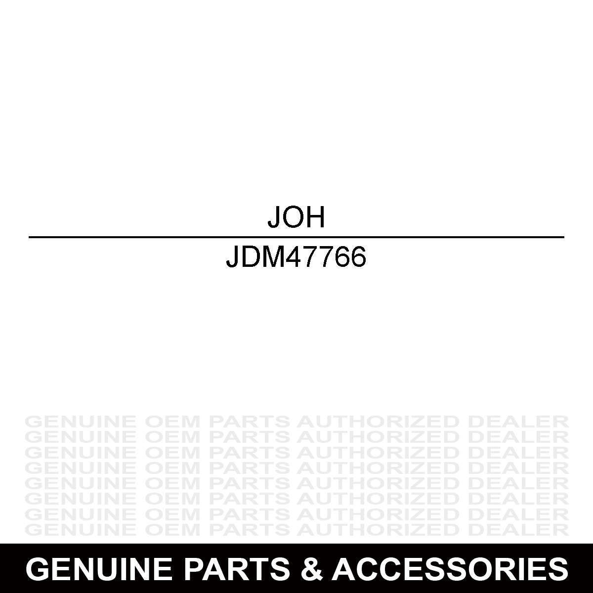 John Deere M47766 Mower Deck Drive Belt 39 47 210 212 214 216 316 318 322 330