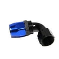 thumbnail image 3 of 10 Pieces Of BLACK/BLUE-12AN AN12 90 Degree Swivel Oil/Fuel/Gas Line Hose End Fitting Adapter BLACK/BLUE-12AN AN12 90 Degree Swivel Oil/Fuel/Gas Line Hose End Fitting Adapter, 3 of 4