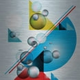 thumbnail image 2 of Marmont Hill - "Kinetic Design" Painting Print on Brushed Aluminum, 2 of 5