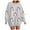 Light Gray, variant on adviicd Halloween Sweatshirts For Women 2025 Plus Size Ghost Pumpkin Sweater Cute Spooky Graphic Pullover Shirts (White, S)