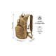 thumbnail image 2 of Mochila Hidratación Táctica Ciclismo Hiking Bolsa De Agua 3l, 2 of 4