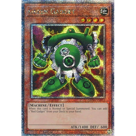 YuGiOh 25th Anniversary Tin: Dueling Mirrors Green Gadget MP24-EN014 (Quarter Century Secret Rare)