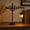 F, variant on Halloween Ghost Library Lantern-Decorative Bookshelf Lighting, Mini Bookshelf Lamp Slides Between Books, Warm Amber LED Nook Light & Bookshelf Lantern for Book Nook, Shelf Decor Gift for Book Lovers